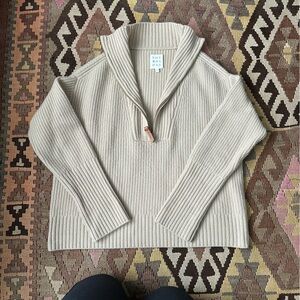 Cozy Cream Cowl Neck Sweater